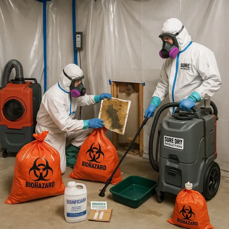 Contaminated Water Handling Protocols process in Slater, IA